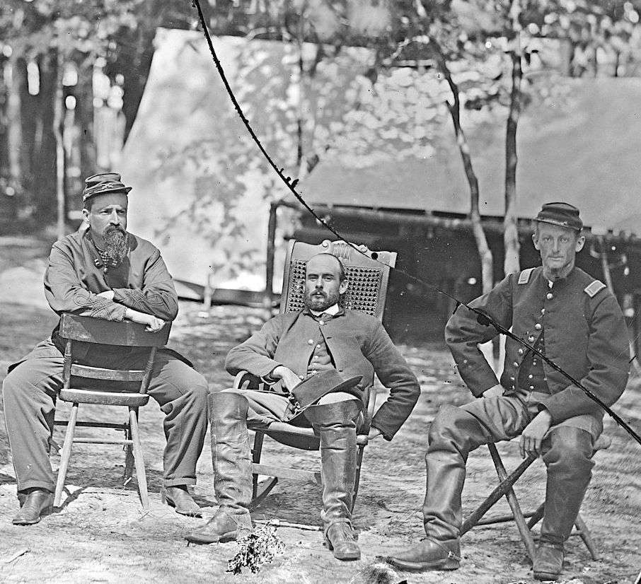 USA Col. Charles Adams, jr. during his service in Mr. Lincoln's Army.