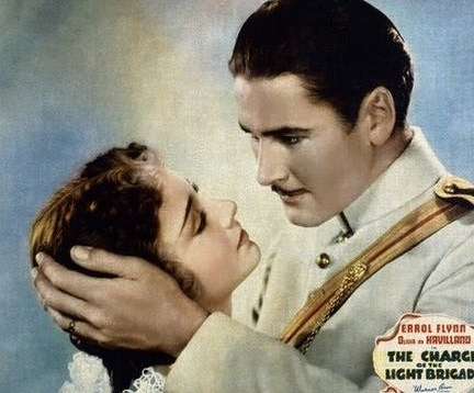 J343 Swashbuckling Errol Flynn 1 Flynn and de Havilland1